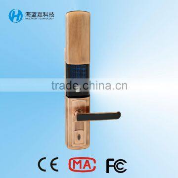 China fingerprint door lock with deadbolt