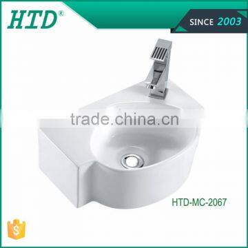 HTD-MC-2067 China manufactory art countertop ceramic art wash basin