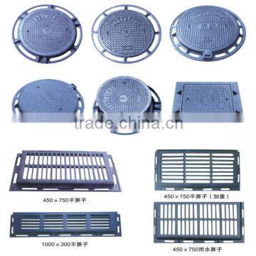 Ductile Iron Square Manhole Cover En124 D400