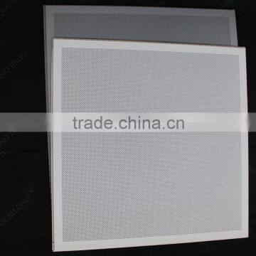 Fire Proofing Perforated Aluminum Sheet False Ceiling Tiles 600x600 mm