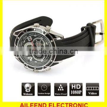 Waterproof 32GB 1080P High Definition IR Spy Night Vision Camera Watch