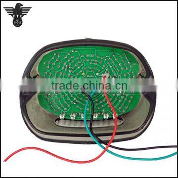 Smoke Lens Motorcycle Vintage LED Tail Lamp For Suziki Custom photo-4