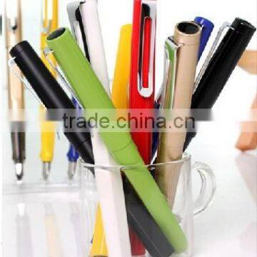 High Quality Luxury Notebook And Metal Pen PU Leather Notebook Gift Set photo-2