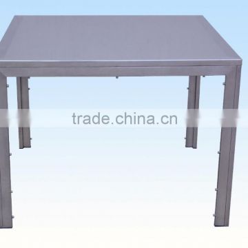 Aluminum Square Dining Table