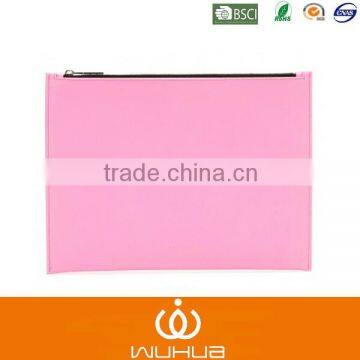 Large Simple PU pouch bag for retail or wholesale