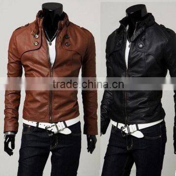 leather jacket/ colorful leather jacket