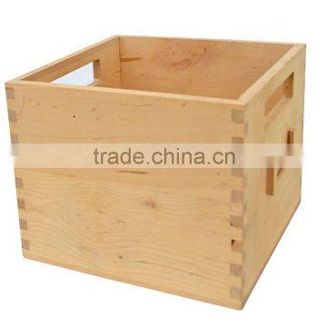Unfinished Wooden Box Wooden Storage Box