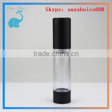 elegant black Airless bottle in top quality