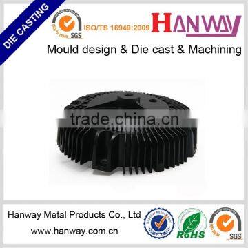 Guangdong custom led light aluminum die casting heatsink, die casting enclosure led street heat sink