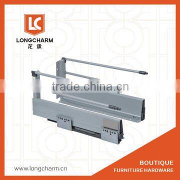 Telescopic Channel Drawer Slide Roller Drawer Slide Metal Drawer Slide Rail From Furniture Hardware photo-4