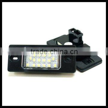 For Porsche Ca yenne LED Number License Plate Light For Volkswagen Passat Tiguan Touareg Golf 5 5D