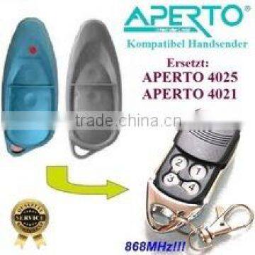 868.8MHZ For APERTO transmitter remote APERT O4025 APERT O4021 replacement