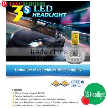 Auto conversion kits 3s h7 led headlight bulb