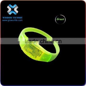 Voice Activated Noise Flashing Bracelet,silicon Led Bracelet photo-4