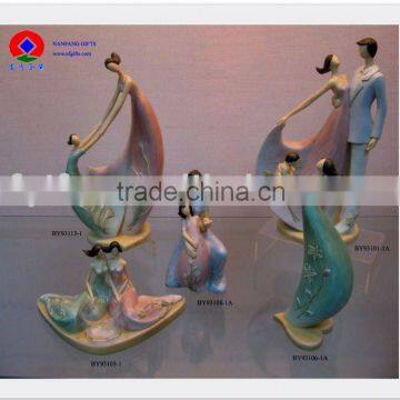 Polyresin abstract figure, polyresin mother day, polyresin couple