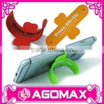 Customized OEM Telecom Gift Silicone Phone Stand for Samsung photo-2