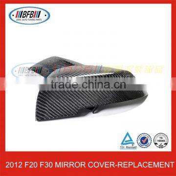 F30 F20 Replaement carbon fiber Rearview mirror cover for BMW