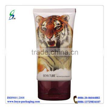 diameter 50mm flexo printing pe plastic cosmetic tube for hand ceam