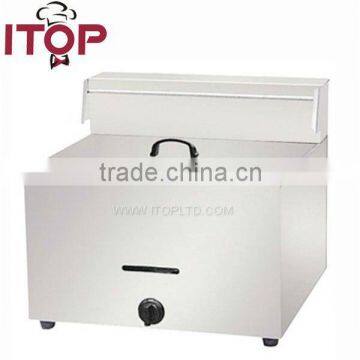 1-Tank 2-Basket Gas Fish and Chips Fryers photo-2
