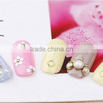 2016 New Arrival High Quality Gold Silver Metallic Nail Design Beauty Alloy Rivet Nail Art Charms photo-4