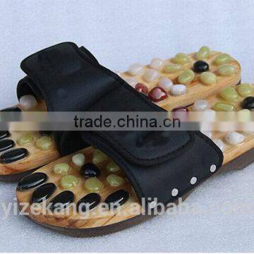 Household comfortable cheap nib reflexology sandals massage slippershealth care