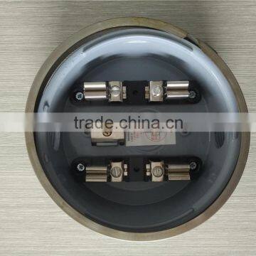 Customized GYB 100A 4 Long Steel JAWS TERMINAL ROUND METER BASE SOCKETS with hub