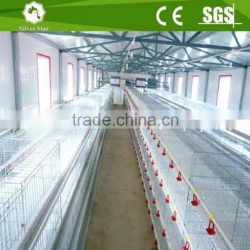 Battery cage for layer and broiler raising equipment