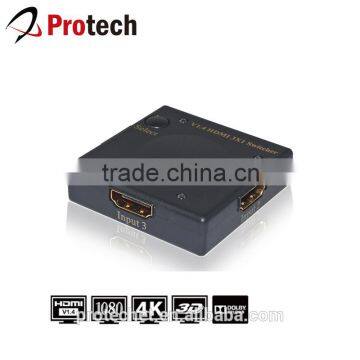 HDMI 3X1 Mini Switcher 3 ports Support full 3D and 4K