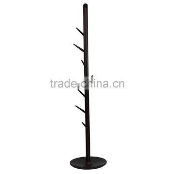 H001 Wood coat rack stand