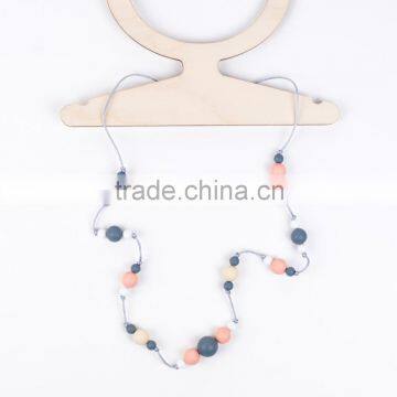 Fashion Jewelry Silicone Teething Necklace - Ombre 'Jesse' For Baby Teether TN079