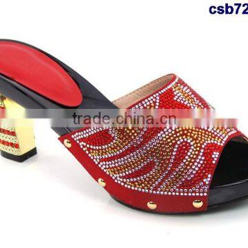 Csb7200 Africa 2016 Fashion Women Shoes for Party Evening Italy Shoes Matching Purse Fashion Wedding Shoes Quality Choice photo-6