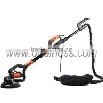 Electric drywall sander with automatic vacuum system