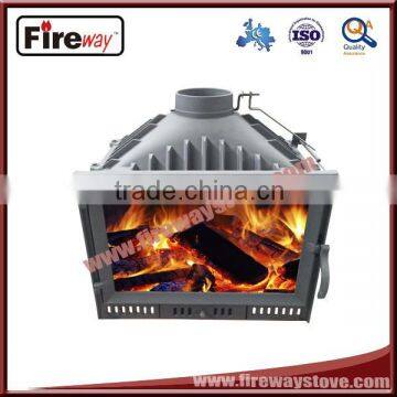 New fashion indoor cast iron wood burning fireplace insert