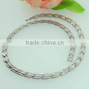 Hot Selling Silver Health Titanium Germanium Nacklace