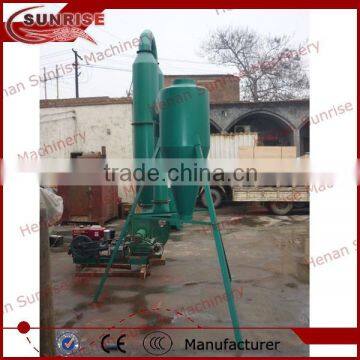 200-300 kg small diesel engine sawdust dryer