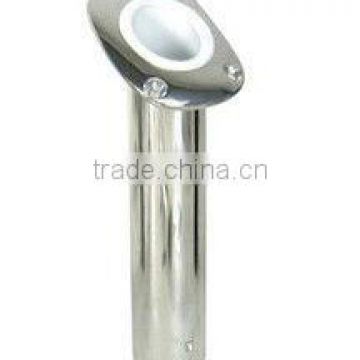 316 Stainless Steel cap Flush Mount Rod Holders 15,30 ,90 degree