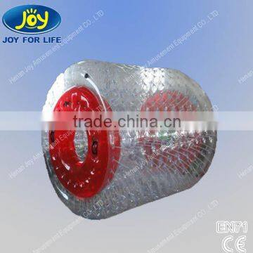 HNJOYTOYS Red roll inside inflatable ball