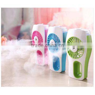 Mini usb water cooler bladeless fan with 2000mAh Lithium battery