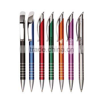 metal color ball pen hot selling inexpensive metallic pen