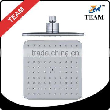 TM-3504 bathroom shower accessories square shower head ABS plastic air injection water saving overhead shower