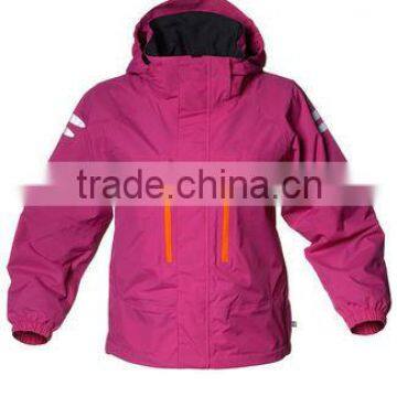 Girls Hard Shell Waterproof Jacket