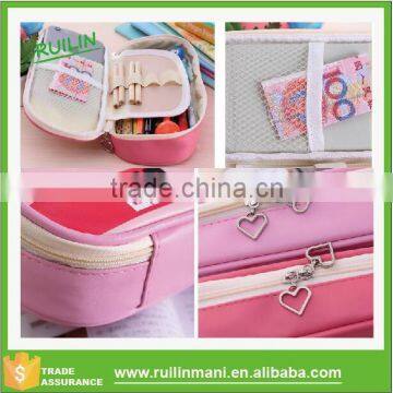 Hot Sale No Smell Unisex PU Cute Pencil Case Cartoon Big Capacity Storage Big Hero Pencil Pouch Cosmetic Bag photo-6