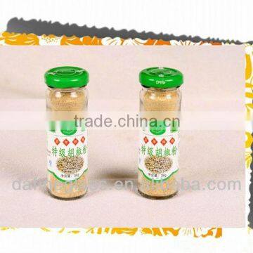 100ml High Quality Pepper Glass Bottle Condiment Bottle