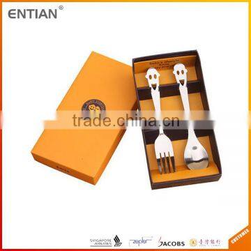 spoon and fork case, kid spoon and fork, stainless spoon and fork