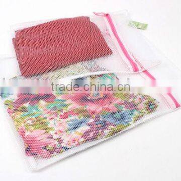 2PCS Polyester Laundry Bag Set With Zipper