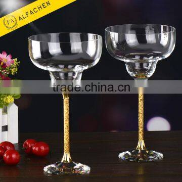 Crystal Stemware Cocktail Glasses Decorate Margarita Glass