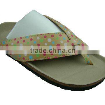 Ladies cheap cork slipper new sandals