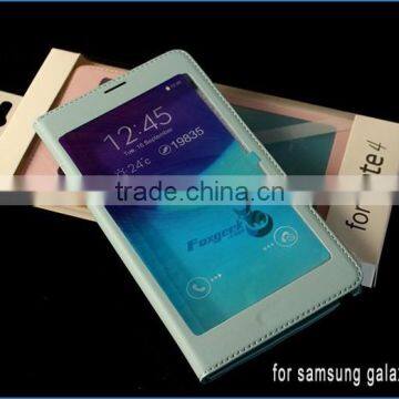 Hot Selling Phone Case High Quality TPU Leather Case Cheap Price Waterproof Case for Samsung Note 4 photo-5