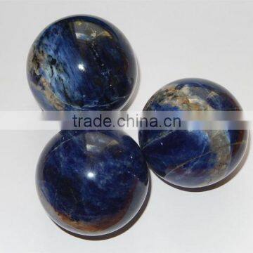 Polished Sodalite Balls | Metaphysical Sodalite Healing Balls From INDIA | Prime Agate Exports