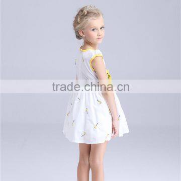 2016 OEM Service Softtextile Baby Cotton Frocks Designs for 2-8 Years Girl photo-5